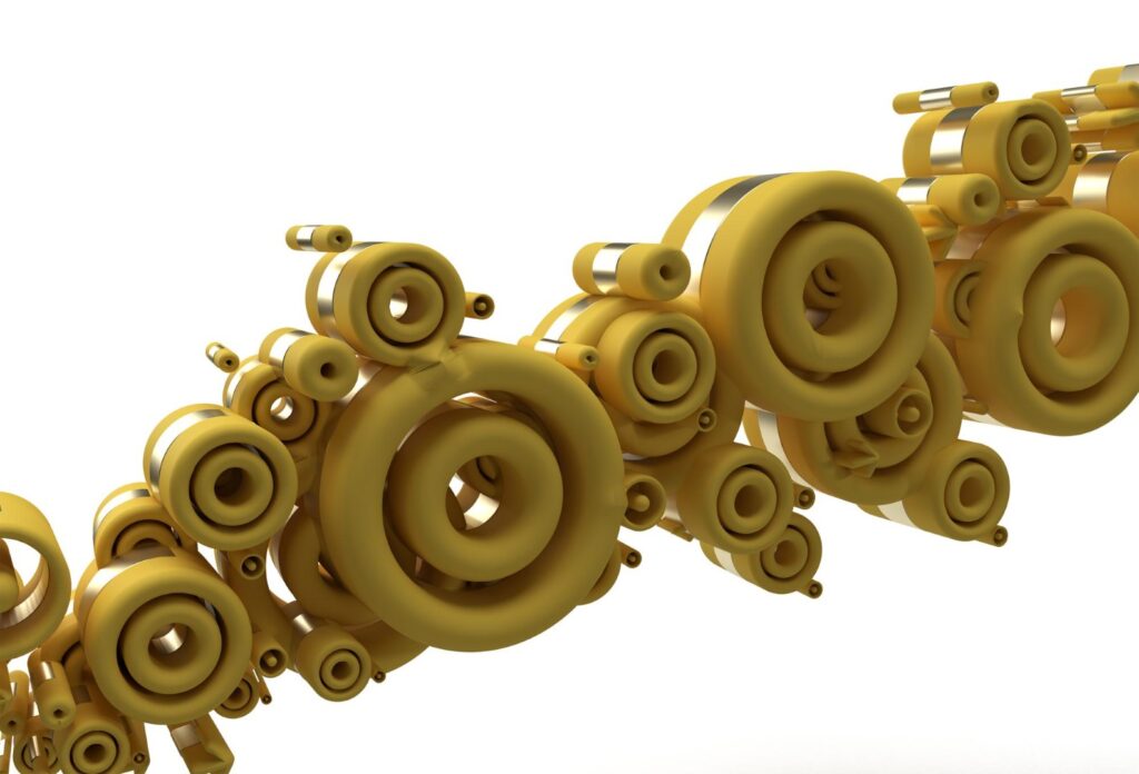 Pièces métal imprimées en 3D pour allègement et performance.